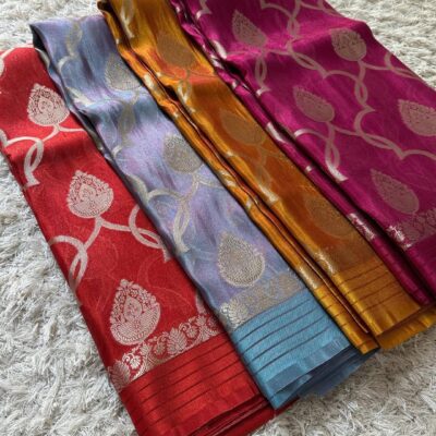 Banarasi Kataan Tissue Soft Silk Saree