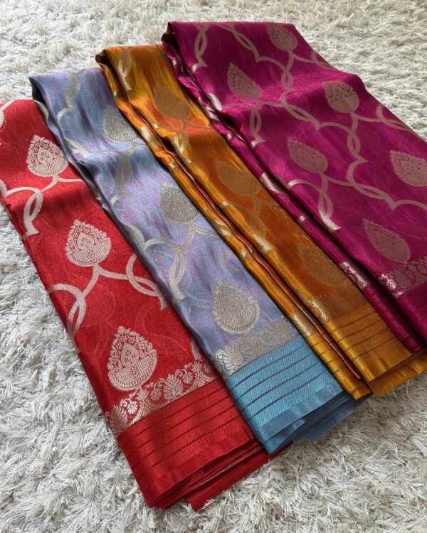 Banarasi Kataan Tissue Soft Silk Saree