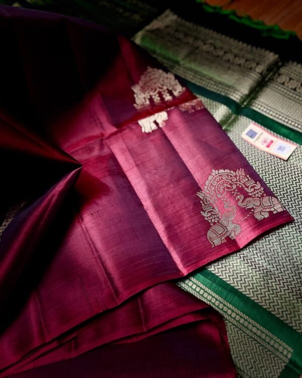 New Double warp silk Sarees