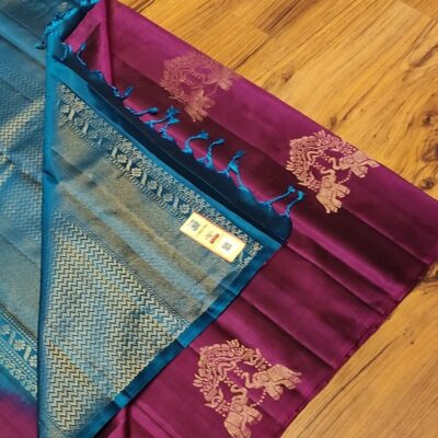 Double warp silk Sarees