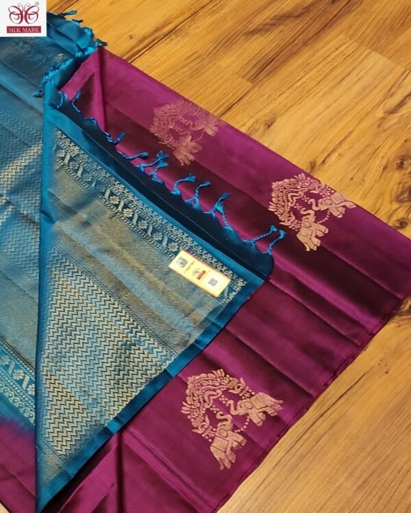 Double warp silk Sarees