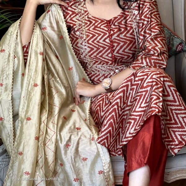 Pure modal silk kurti