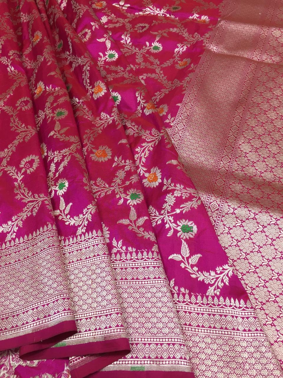 Buy Banarasi Silk Sarees Online | Eflina