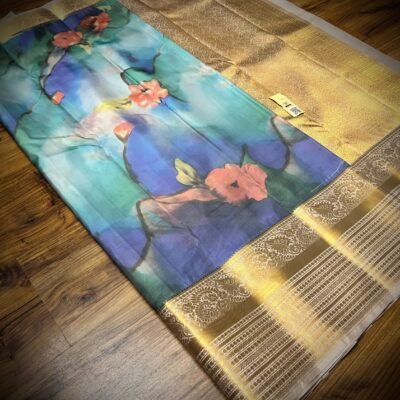 Pure Kanchipuram silk