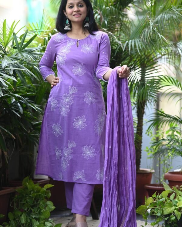 Special Handloom cotton suit set
