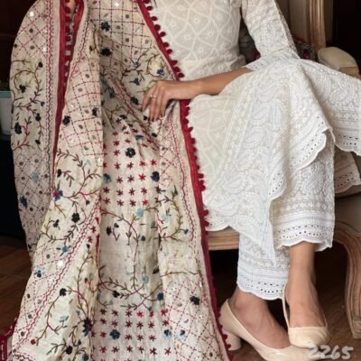 Phulkari dupatta Suit
