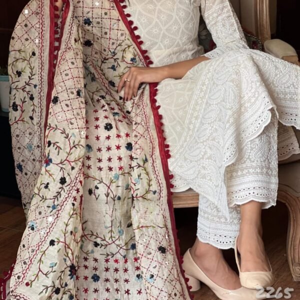 Phulkari dupatta Suit