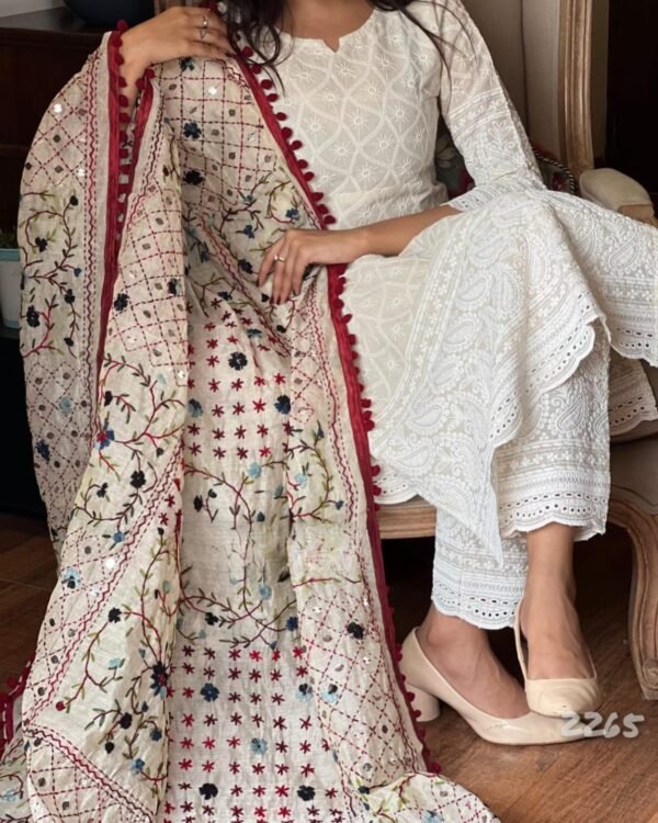Phulkari dupatta Suit