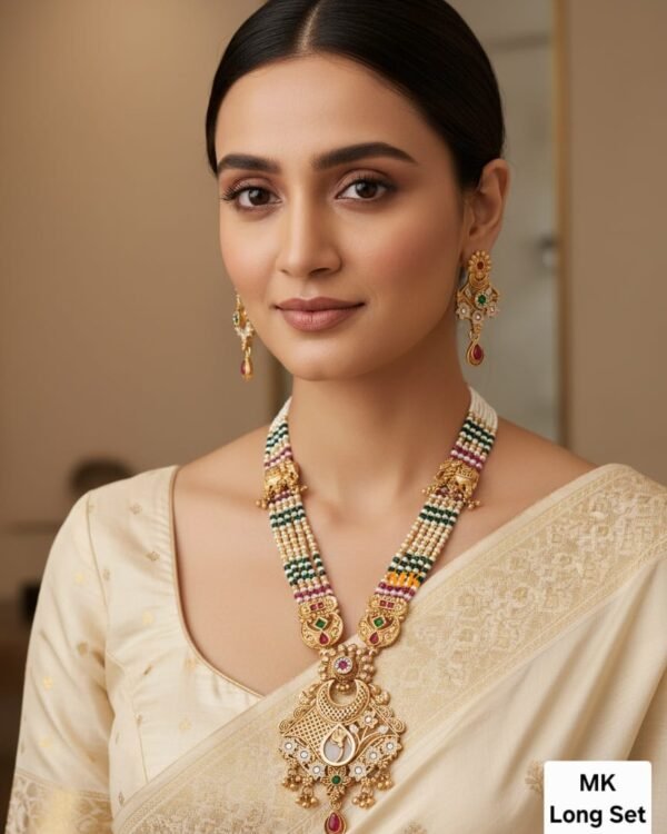 Kundan Long Set