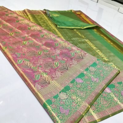 Exclusive wedding collection pure kanchipattu resham