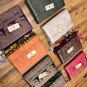 Traditional pure kanjivaram silk saree