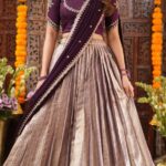 Rich Wine Lehenga Set