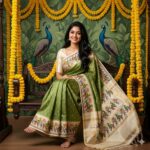 Ikkat silk sarees