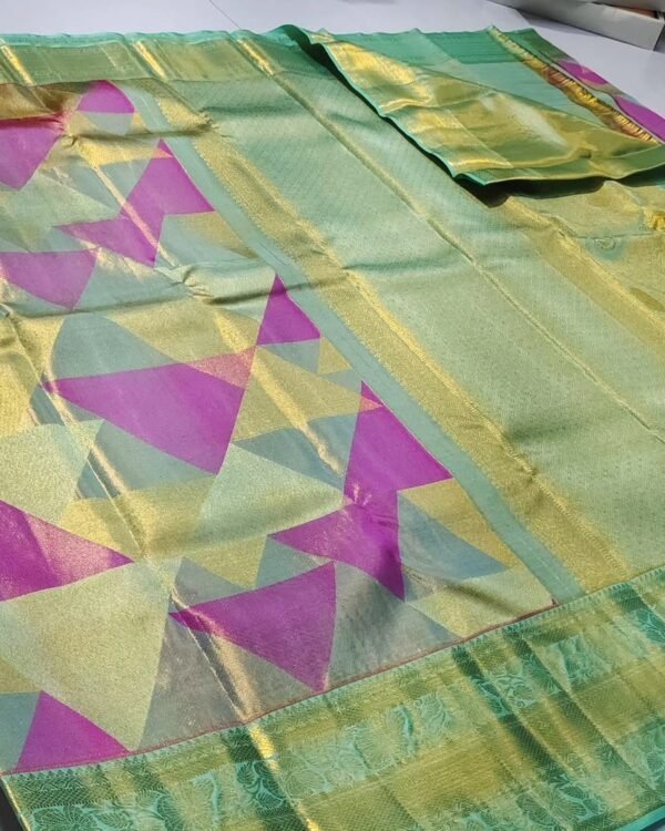 New Pure kanchi pattu tissue