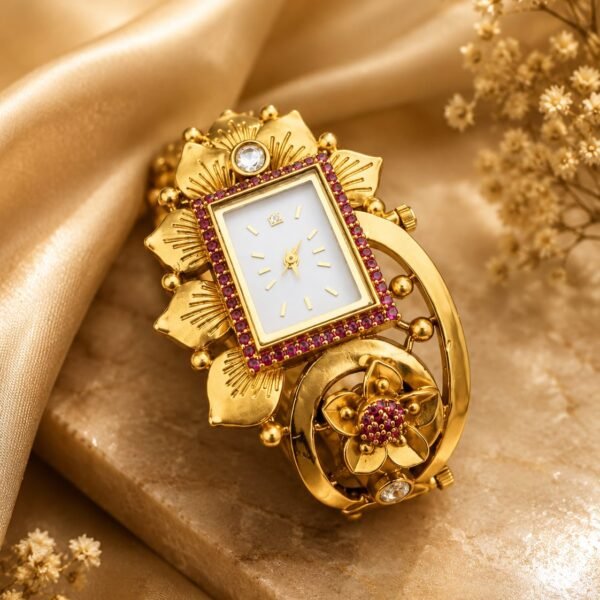 Simple Brass High Gold Watch