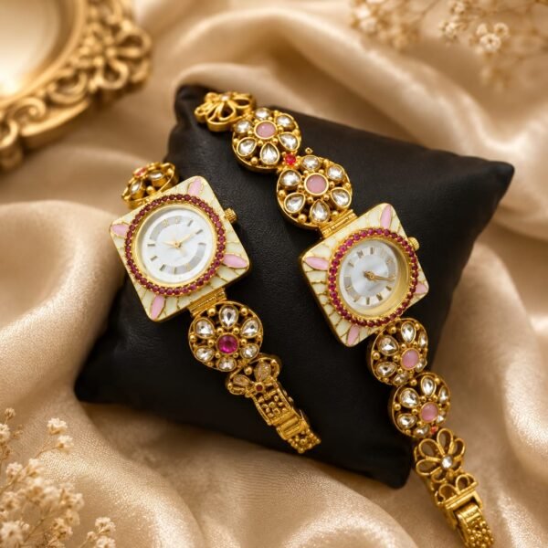 Simple Brass High Gold Watch