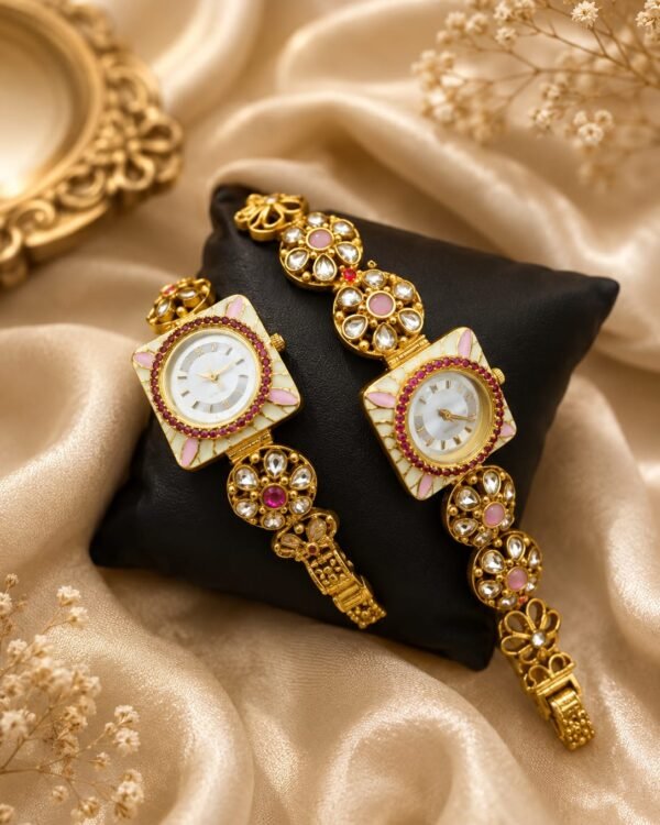 Simple Brass High Gold Watch