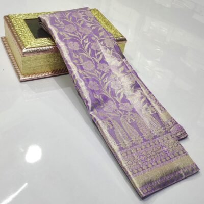 Special Pure kanchi pattu tissue floral