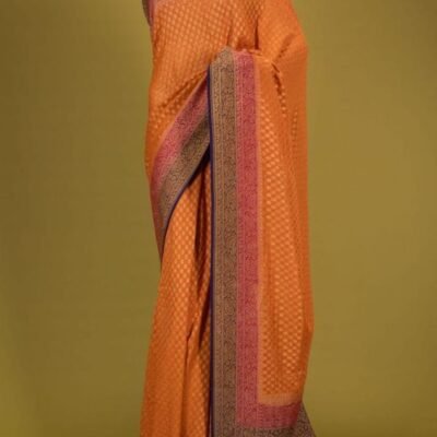 Special Pure Georgette Banarasi Silk
