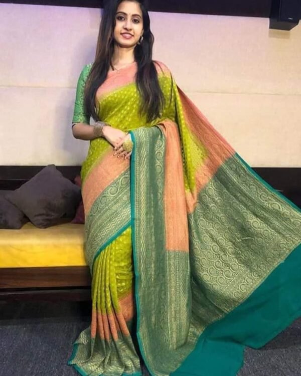 Special Pure Georgette Banarasi Silk