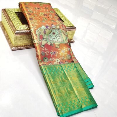 Special Pure Kanchipattu Floral