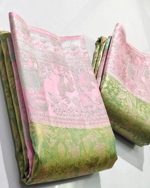 Pure kanchipattu resham warp