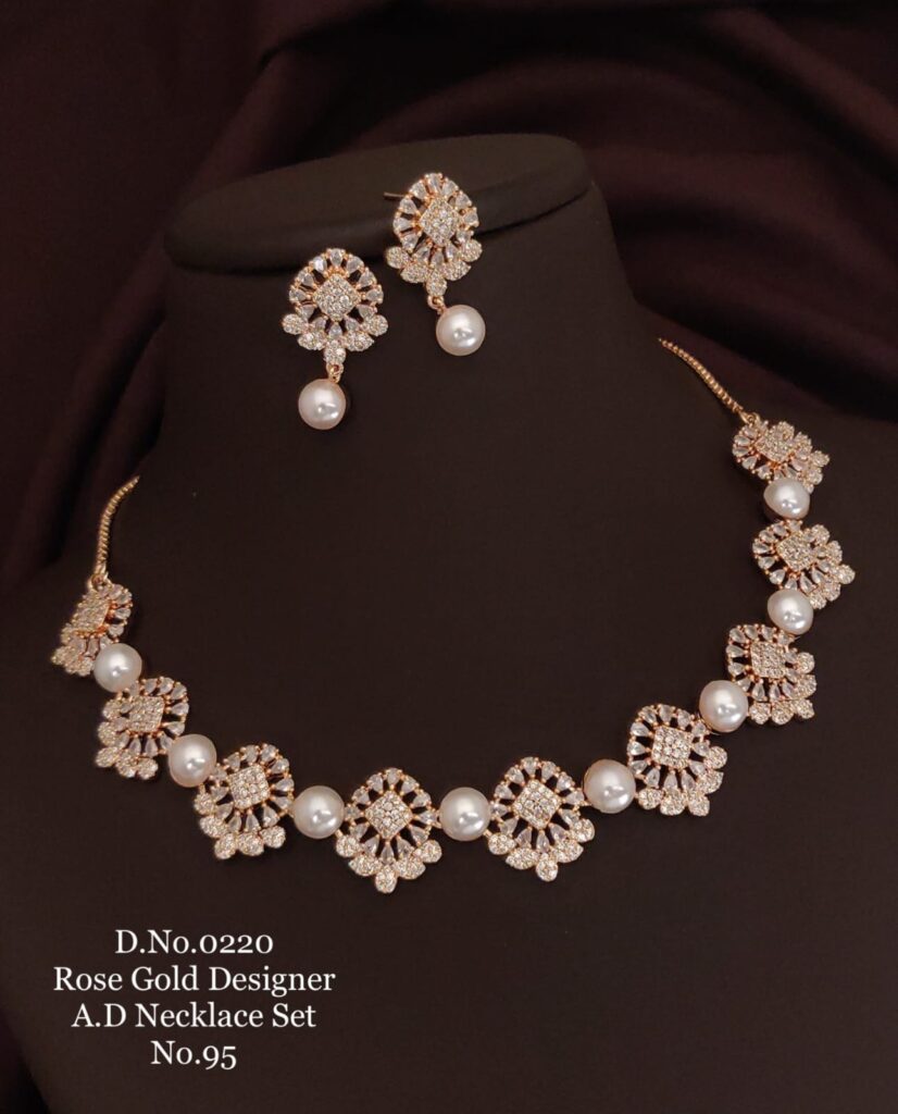 AD Jewelry – Elegant American Diamond Jewelry for Festive & Wedding Wear