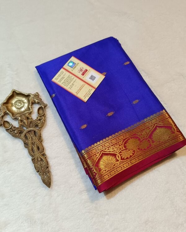 Pure crepe Mysore silk sarees