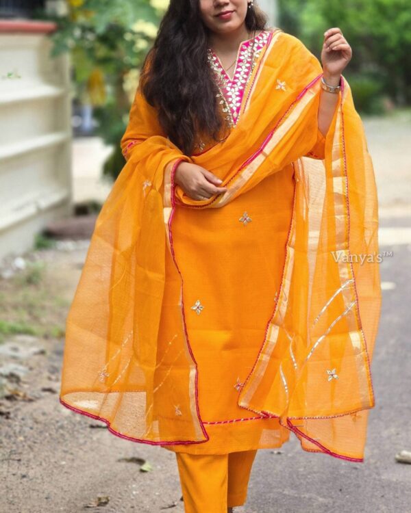 Pure Kota doria high-quality fabric kurta