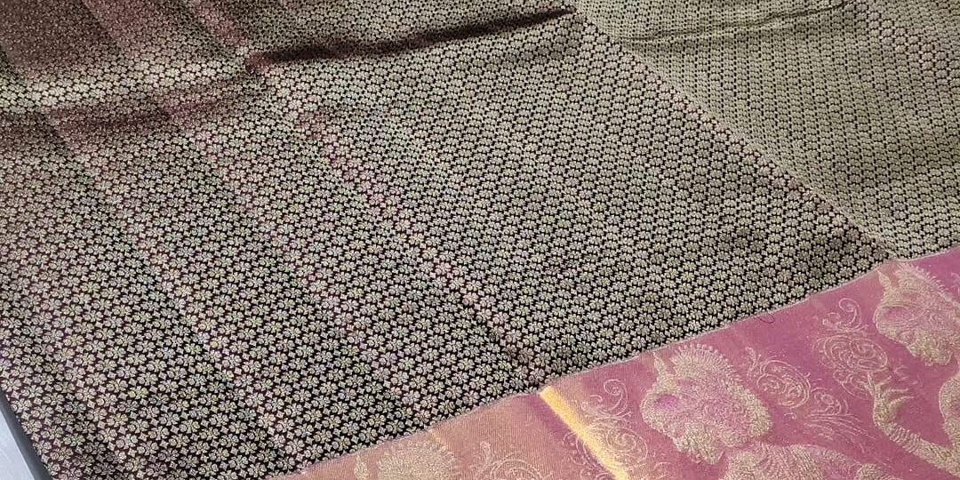 New Pure kanchipattu tissue kuttu handwoven jari warp sarees