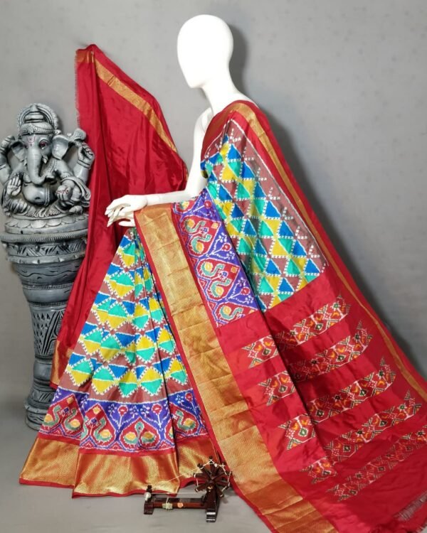 Exclusive Ikkat silk sarees