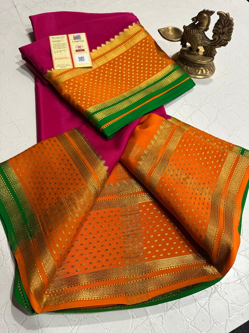 Pure Mysore Crepe Silks 2 Pure Mysore Crepe Silks - Image 2