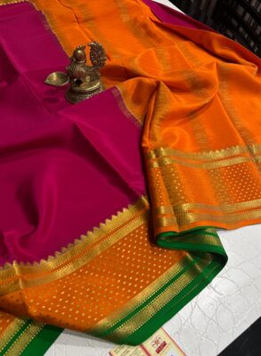 Pure Mysore Crepe Silks
