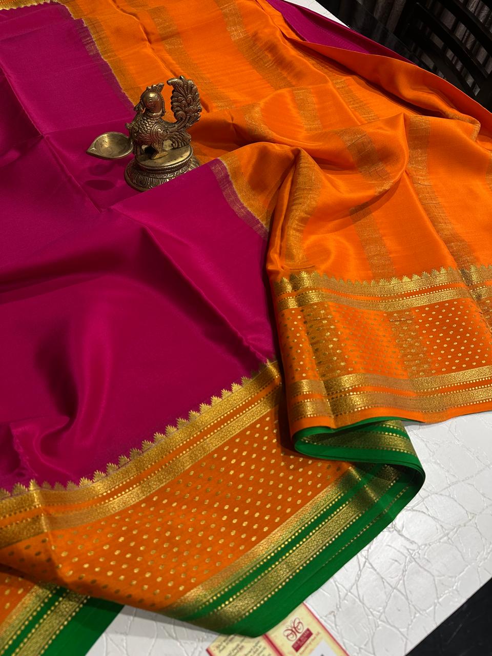 Pure Mysore Crepe Silks 1 Pure Mysore Crepe Silks