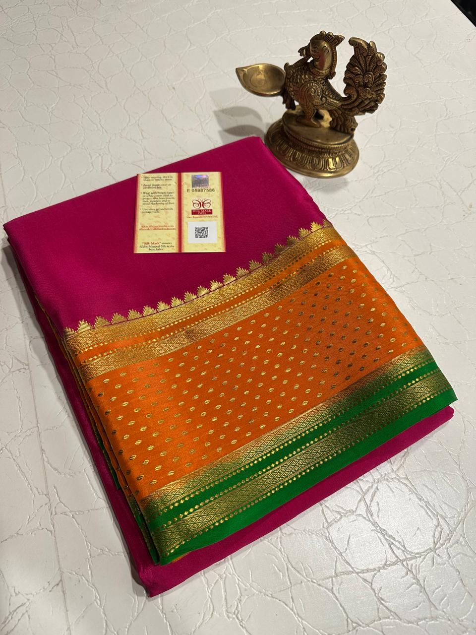 Pure Mysore Crepe Silks 4 Pure Mysore Crepe Silks - Image 4