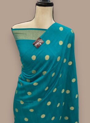 Banarasi handloom kora organza dyble saree