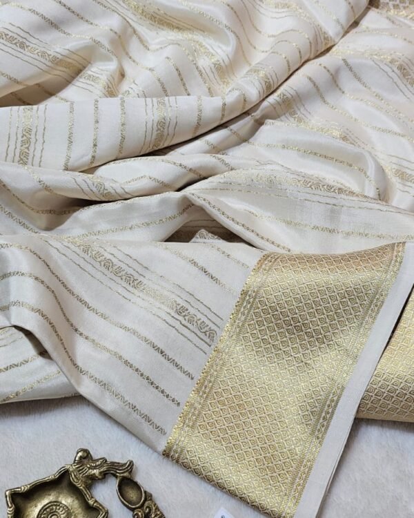 New Lines pattern Mysore silk sarees