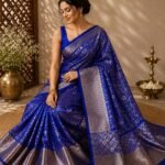 Pure crepe brocade Mysore silk sarees