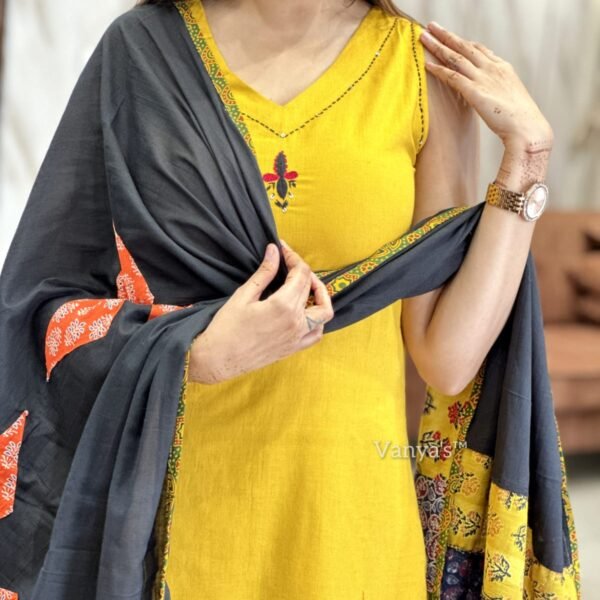 Handloom Cotton Flex dress
