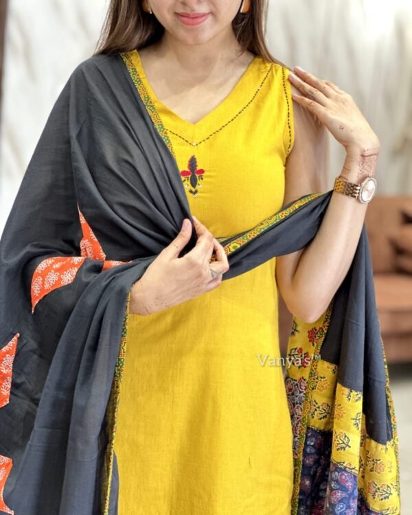Handloom Cotton Flex dress