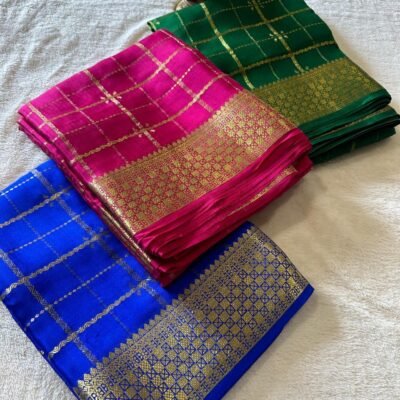 Pure Mysore silk sarees