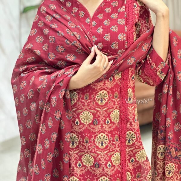 Printed Jaipuri print cotton