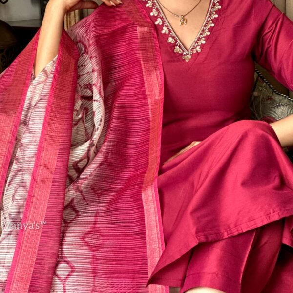 Pure cotton silk kurti