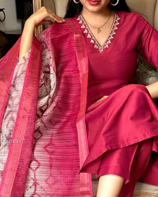 Pure cotton silk kurti