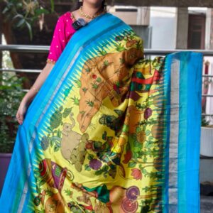 Pochampally ikkat silk sarees