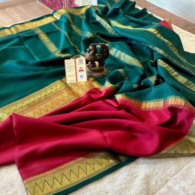 Mysore Crepe Silk Saree