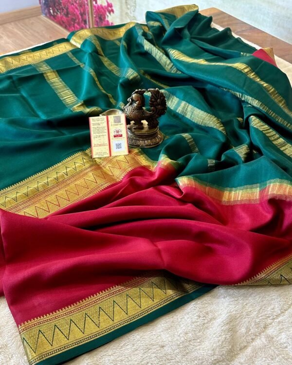 Mysore Crepe Silk Saree