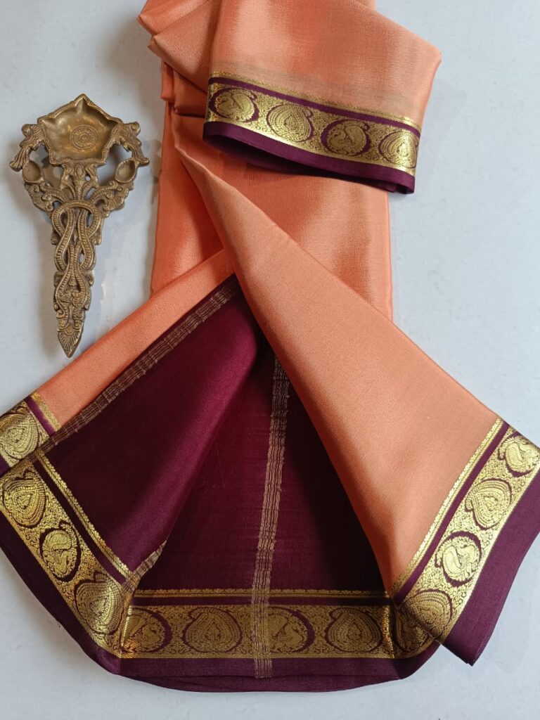 Best Traditional No.1 Mysore Crepe Silk Saree