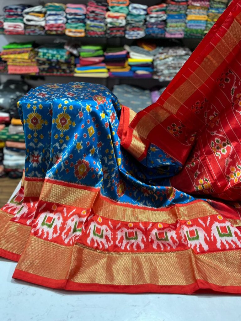 Pochampalli pure silk saree