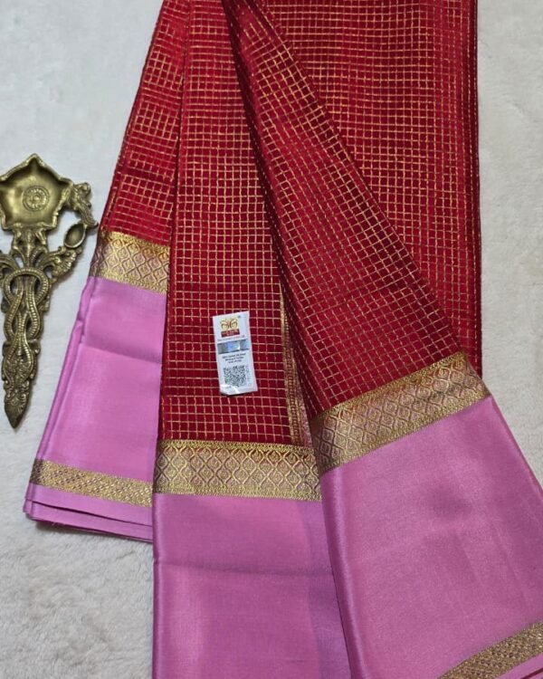 Special Pure crepe Mysore silk saree